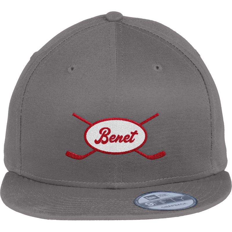 Benet Hockey New Era Flat Bill Snapback Cap