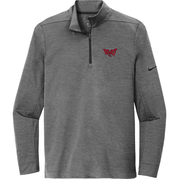 York Devils Nike Dry 1/2-Zip Cover-Up